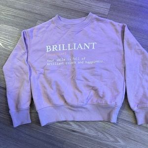 brilliant definition sweater